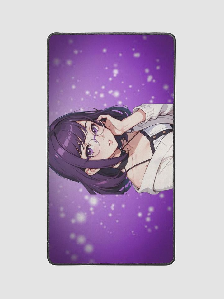 (Purple WAIFU) K Desk Mat 12" x 22" product image (1)