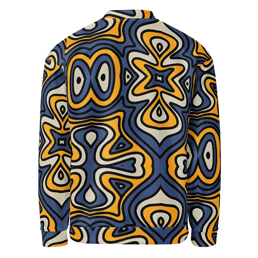 Psychedelic Swirls Bomber Jacket product image (4)