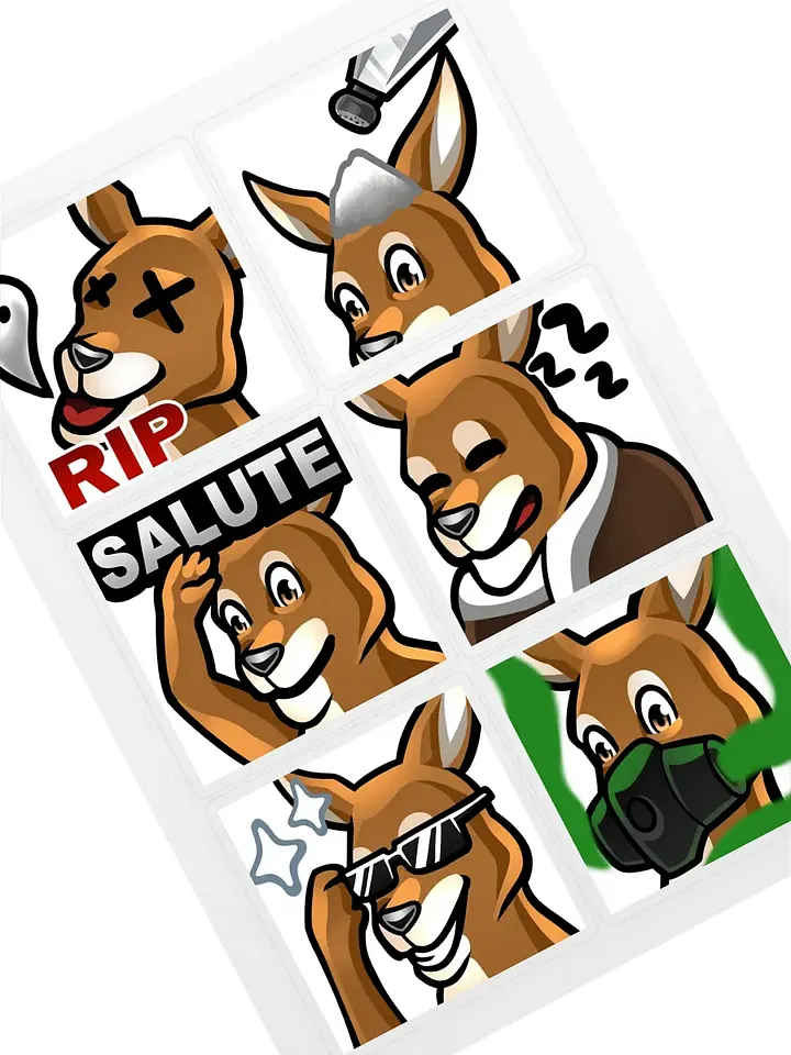 Emote Sticker Pack 4 product image (2)
