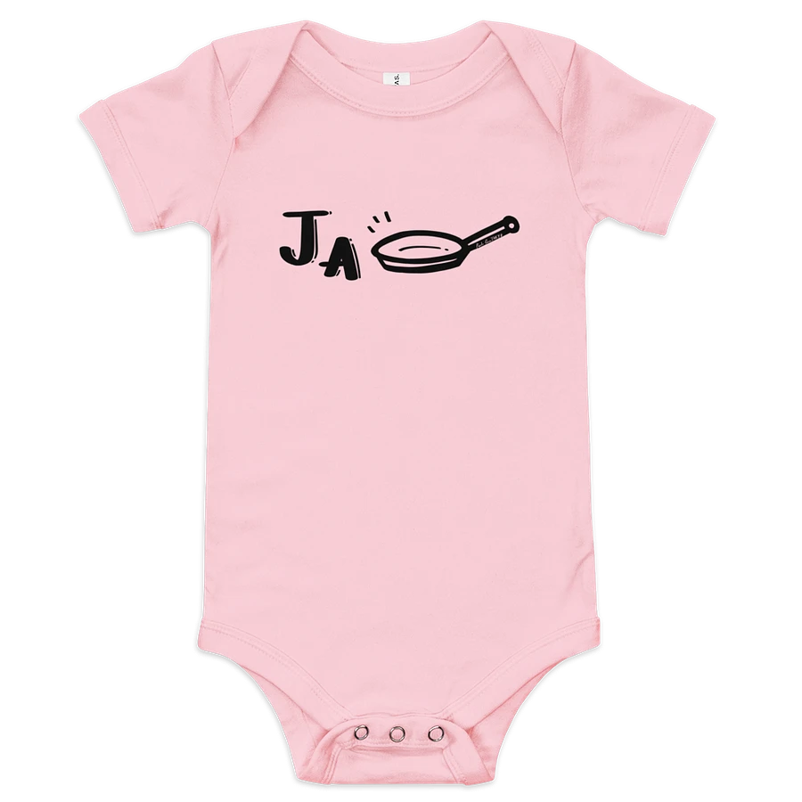 Ja-Pan (Black Text) Baby Short Sleeve One Piece product image (1)