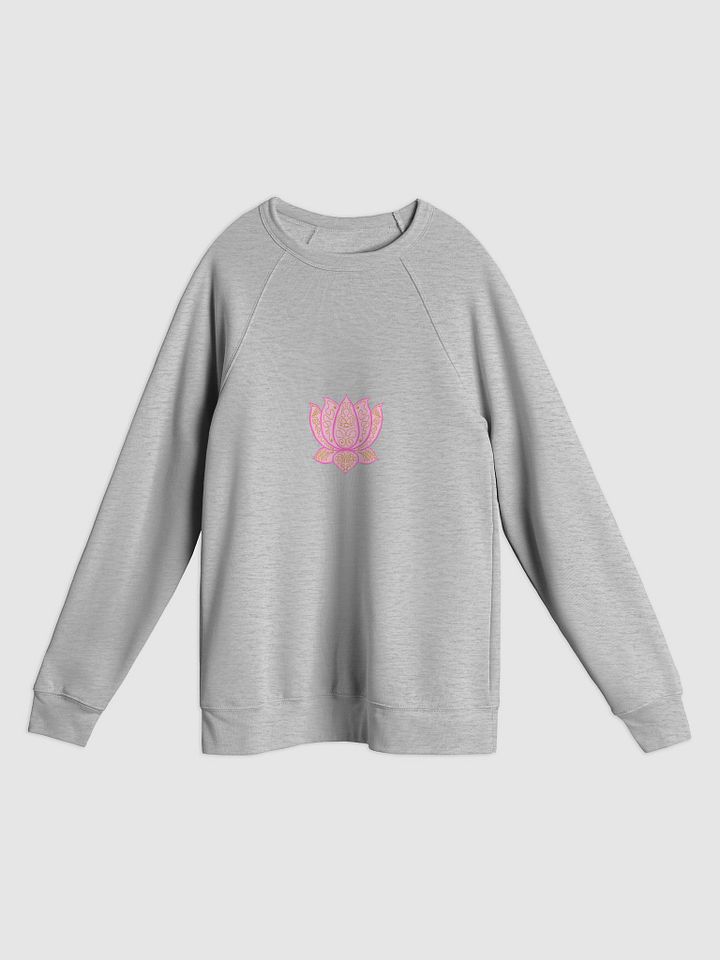 Golden Lotus Unisex Fleece Sweatshirt product image (1)