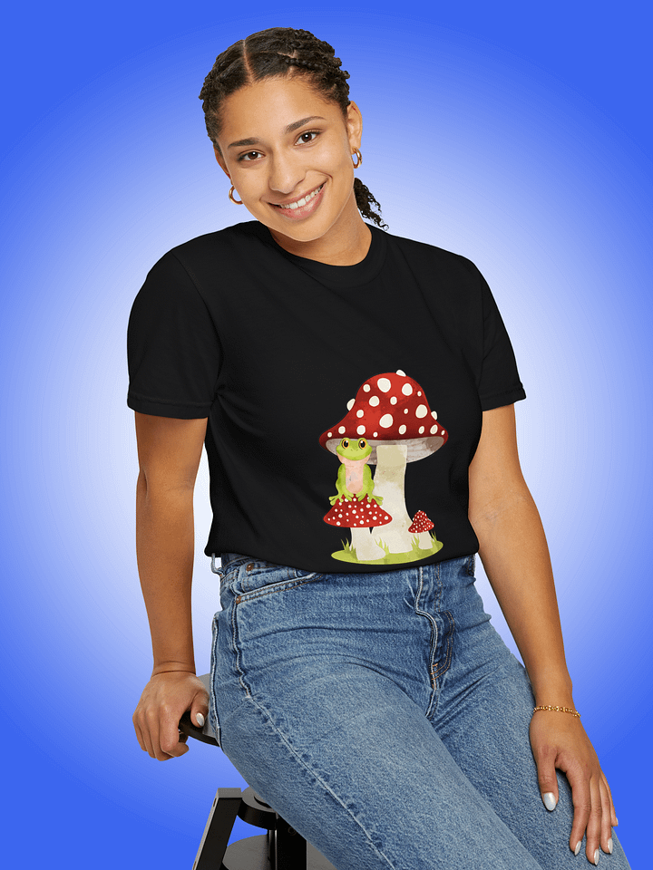 Cottage Core Mushrooms & Frog product image (1)