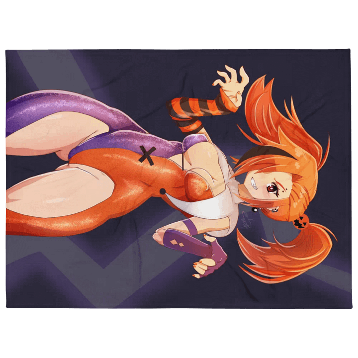Pumpkin Jester Jay Blanket product image (1)