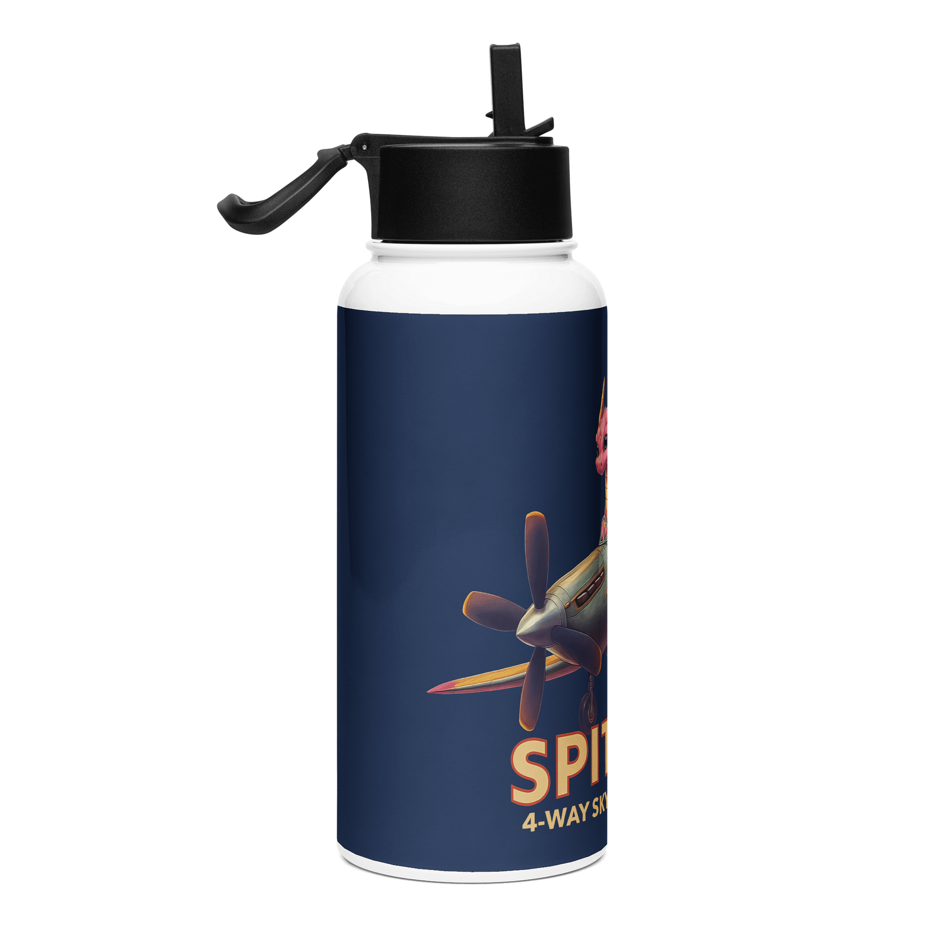 Spitfire Skydiving Team - 32 oz Stainless Steel Water Bottle product image (3)