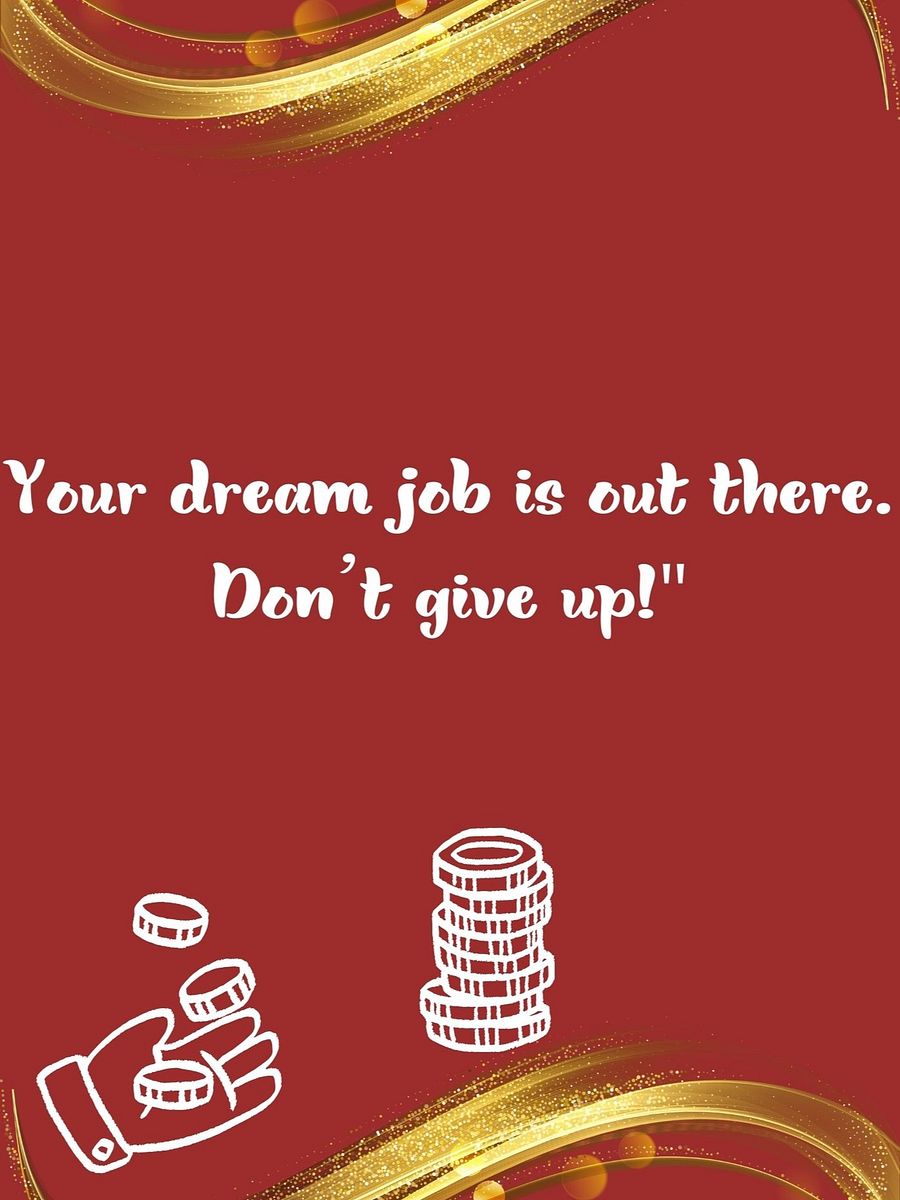 Set of 7 motivational flyers to find a job product image (6)