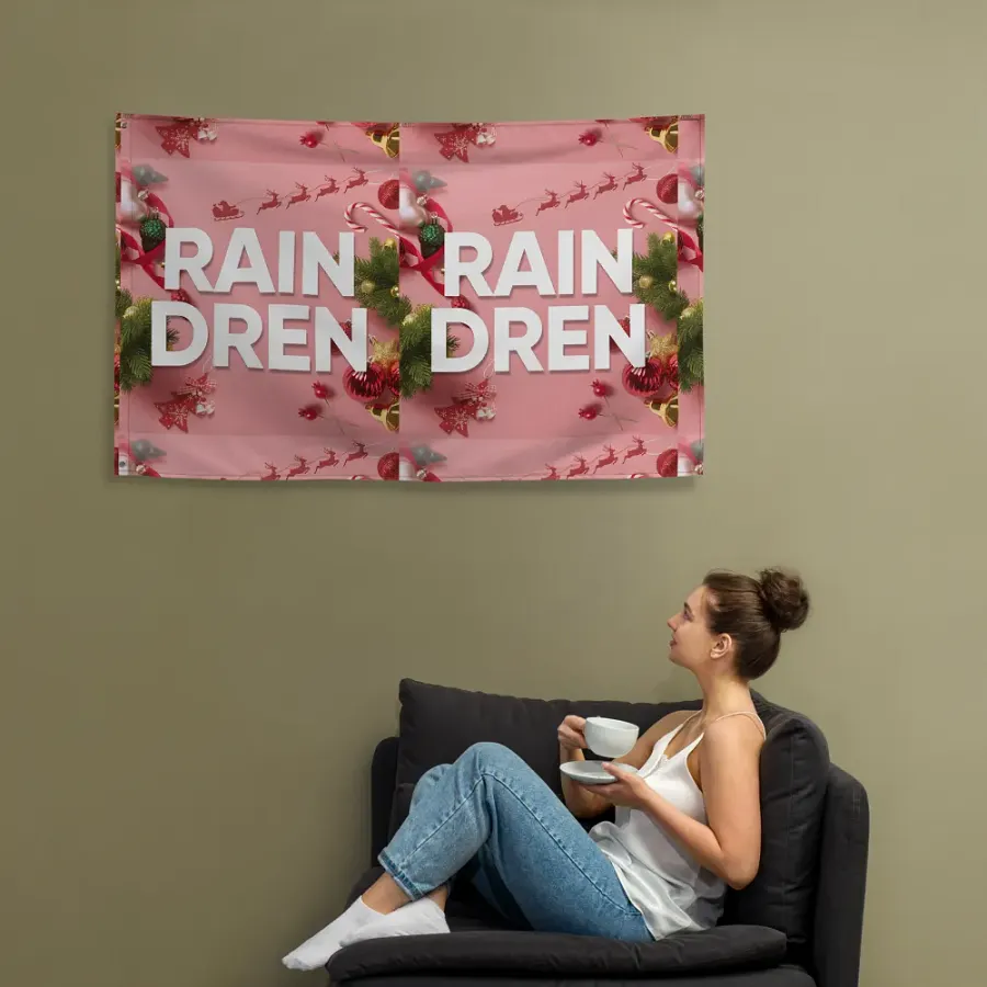 Raindren All-Over Print Flag product image (12)