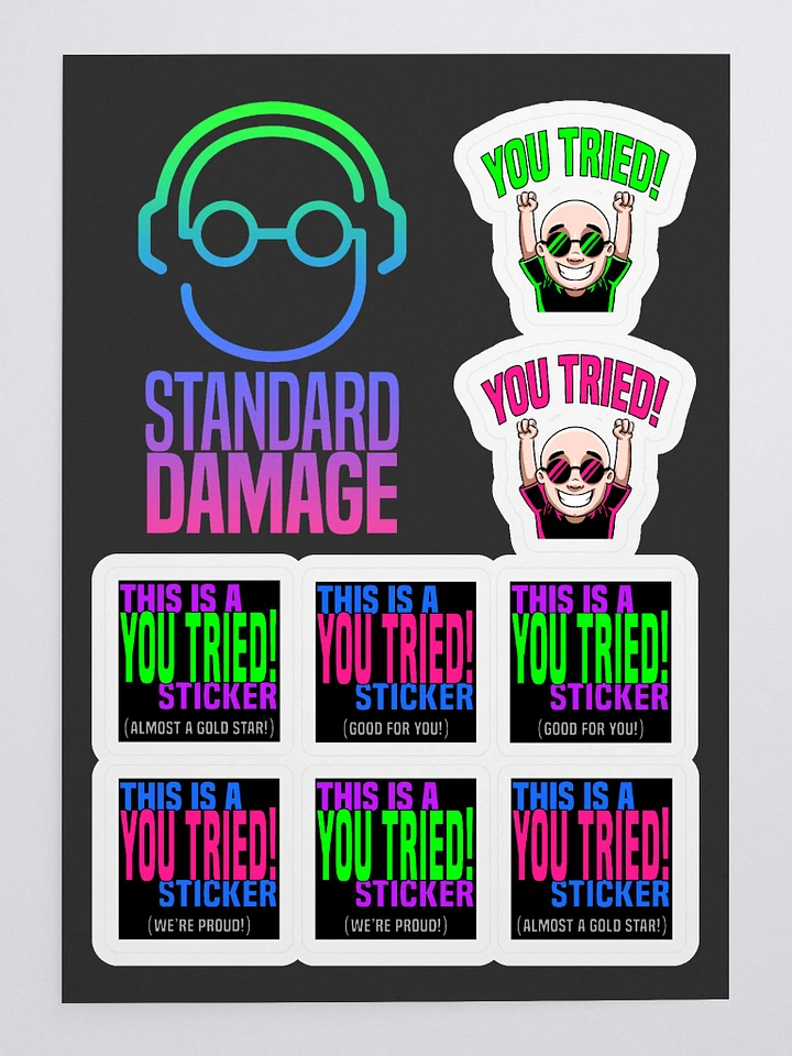 You Tried! Sticker Sheet product image (1)
