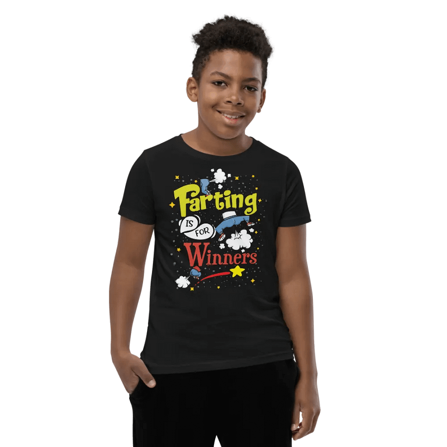Farting Is For Winners youth t-shirt product image (21)
