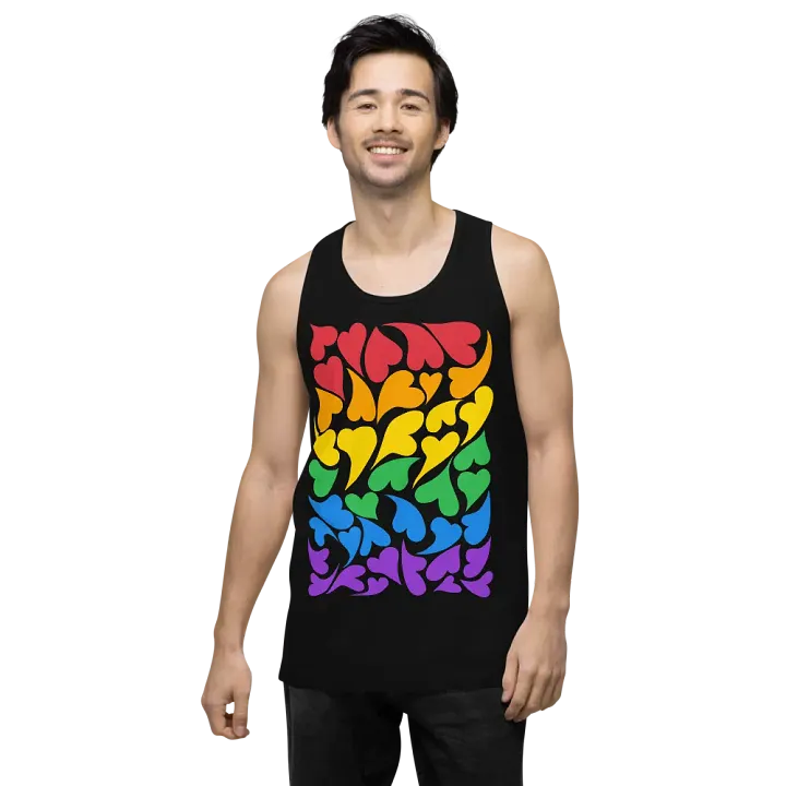 Nestled PRIDE Rainbow Tank Top product image (5)