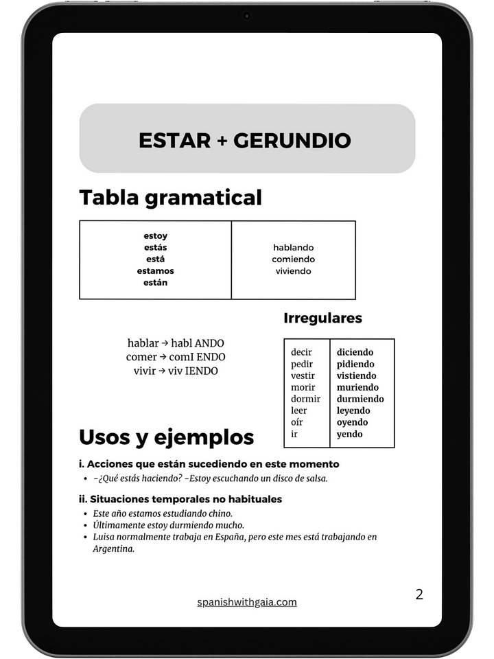 PDF ESTAR + GERUNDIO product image (1)