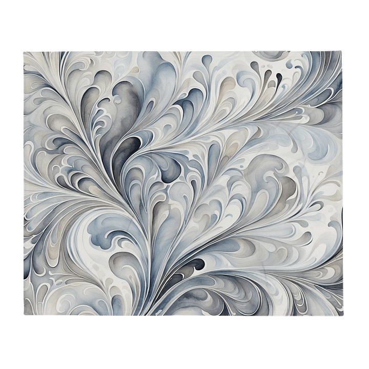 Gray Fractals Blanket product image (1)