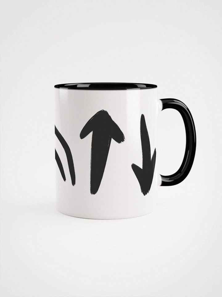 He Came. He Died. He Arose. He's Coming Back Christian Black & White Mug product image (1)