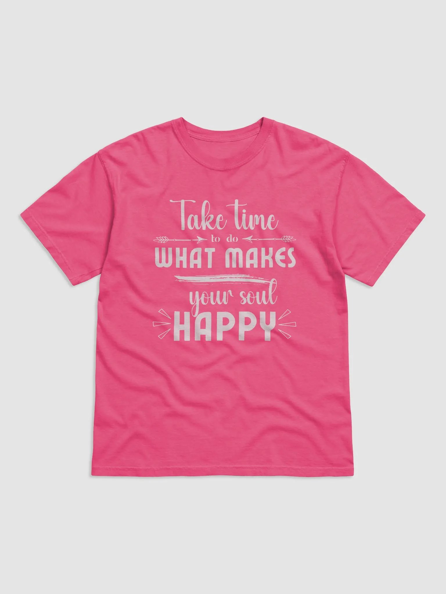 Make Your Soul Happy, Self Care Comfort Colors T-shirt product image (4)