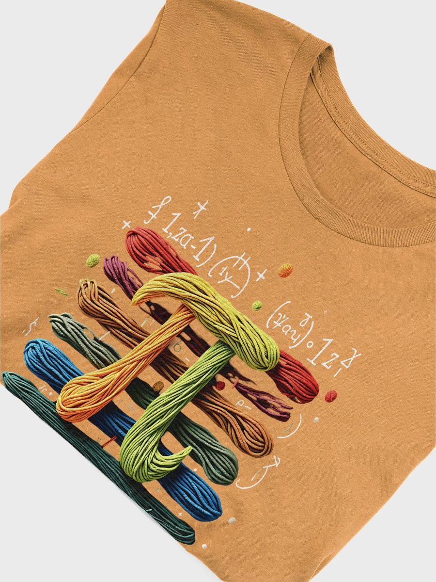 Born on Pi Day T-Shirt - Colorful Yarn Art Math Design | Geek & Nerd Gift product image (45)
