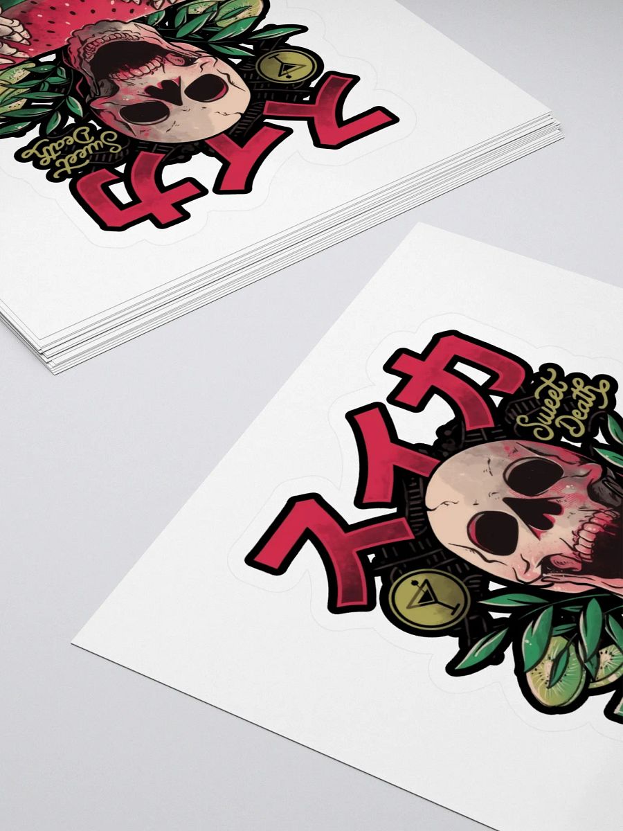 Sweet Death Kiss Cut Stickers product image (4)
