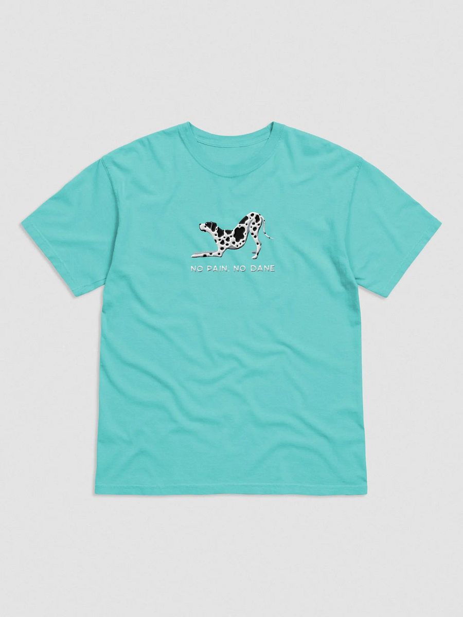 No Pain, No Dane T-Shirt(Embroidered) of a Great Dane(Harlequin) product image (4)