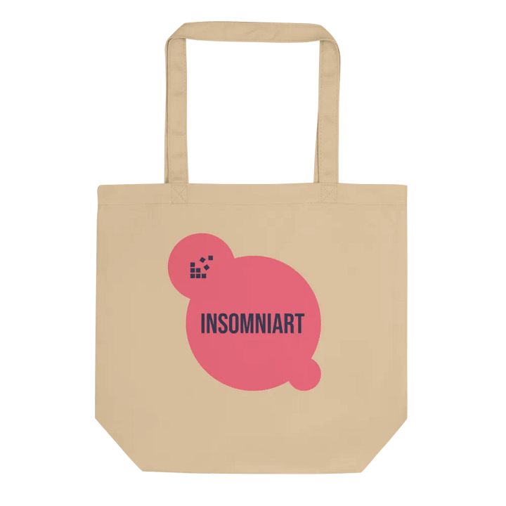 INSOMNIART Bold Logo Eco-Friendly Tote Bag product image (1)