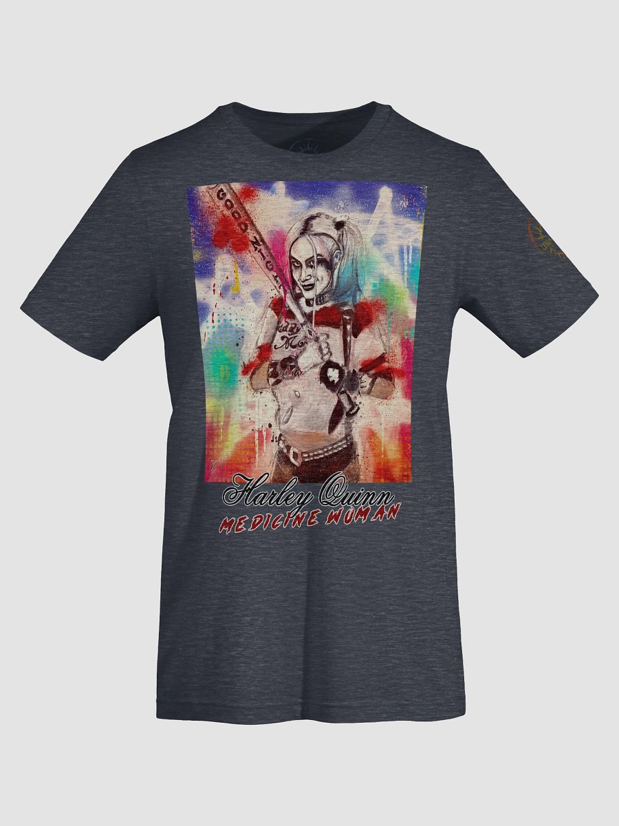 Harley Quinn Medicine Woman Graffiti Super Soft Tee product image (68)
