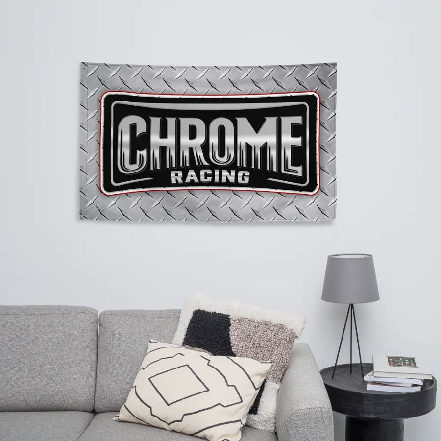 Chrome Racing Flag product image (8)