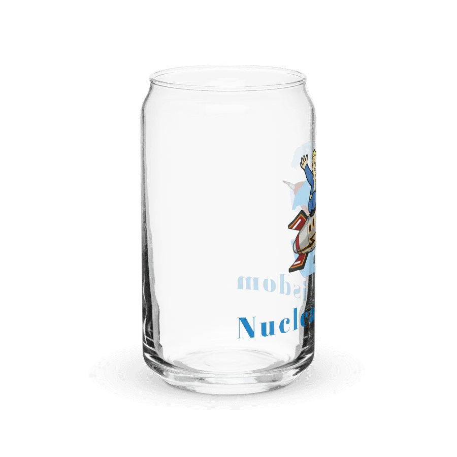 Nuclear Wisdom Can Shaped Glass Cup product image (40)