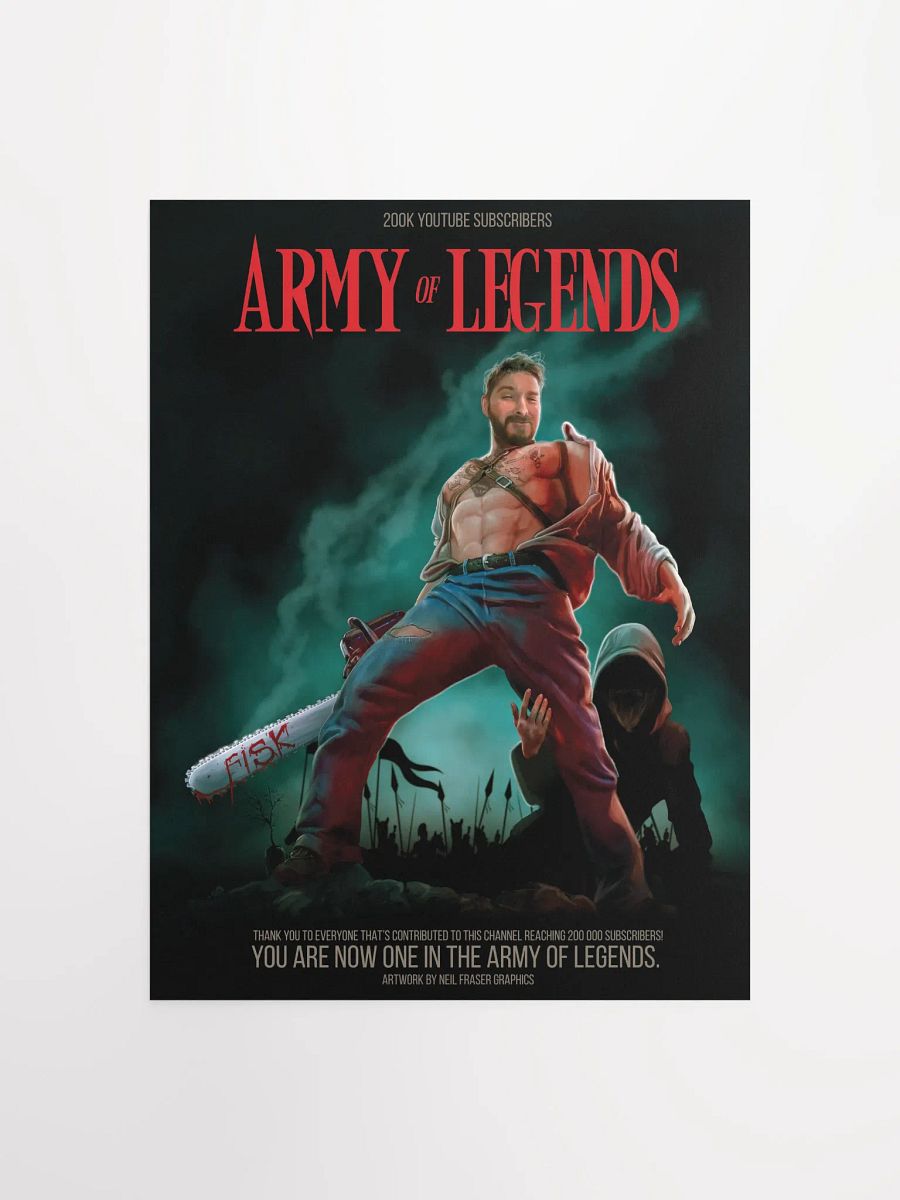 Army of Legends (200k Edition) Poster product image (1)