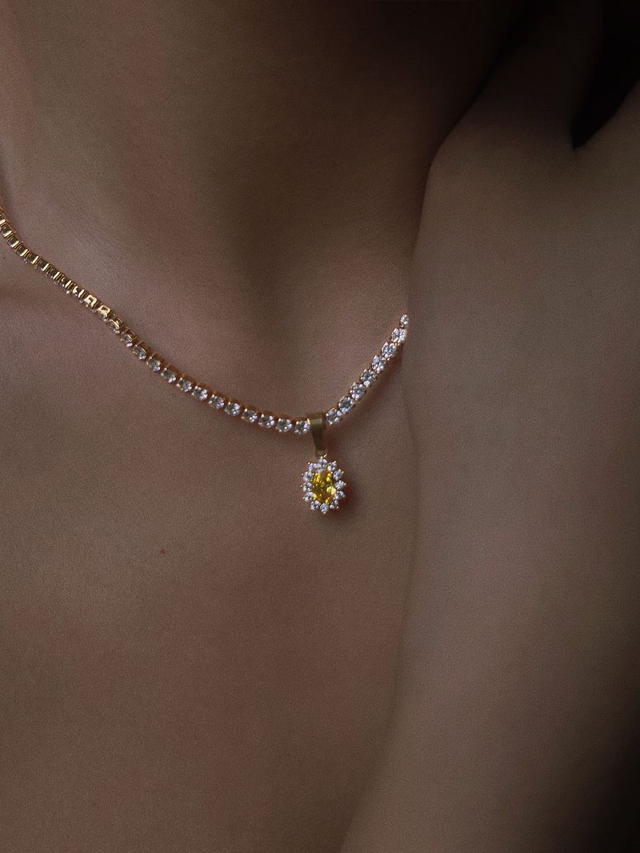 Amethyst Bloom Necklace product image (9)