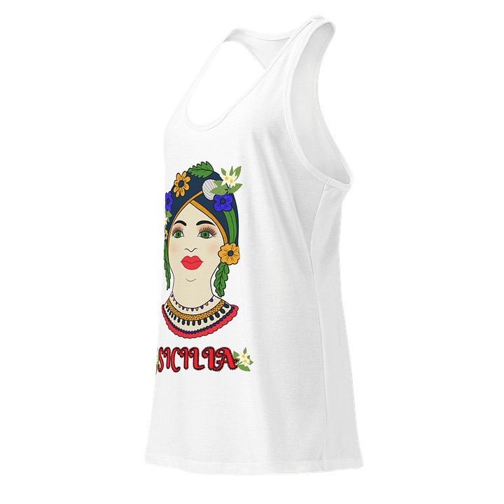 Testa di Moro Racerback Tank product image (26)