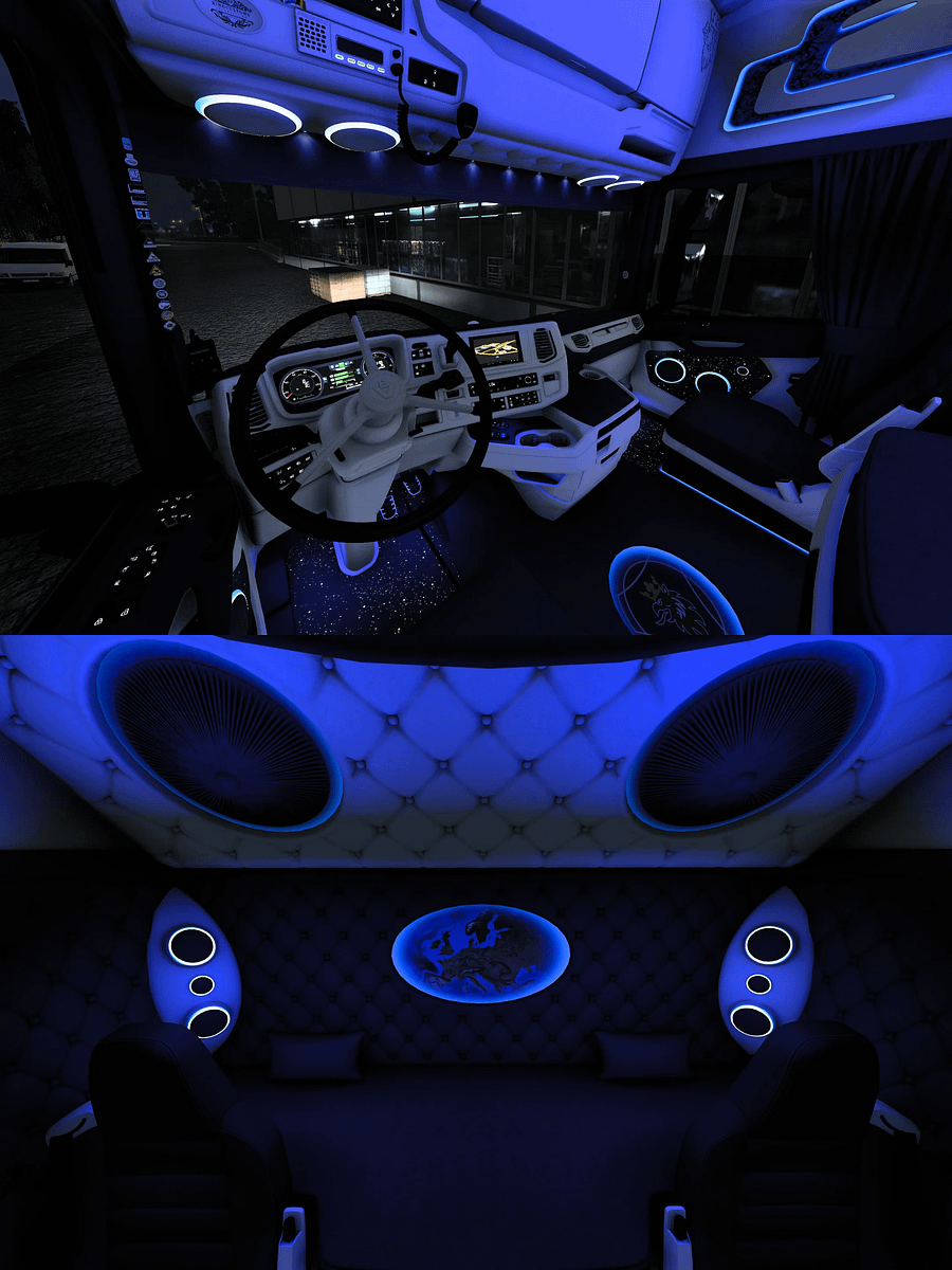 Stars BlueWhite S&R Scania NextGen product image (2)