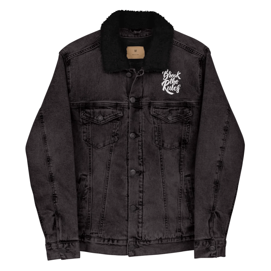 BREAK - Cosmic Symbol Unisex Denim Jacket product image (11)