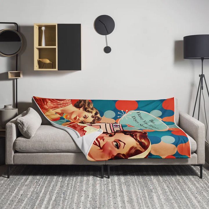 Dryer Steak Throw Blanket product image (1)