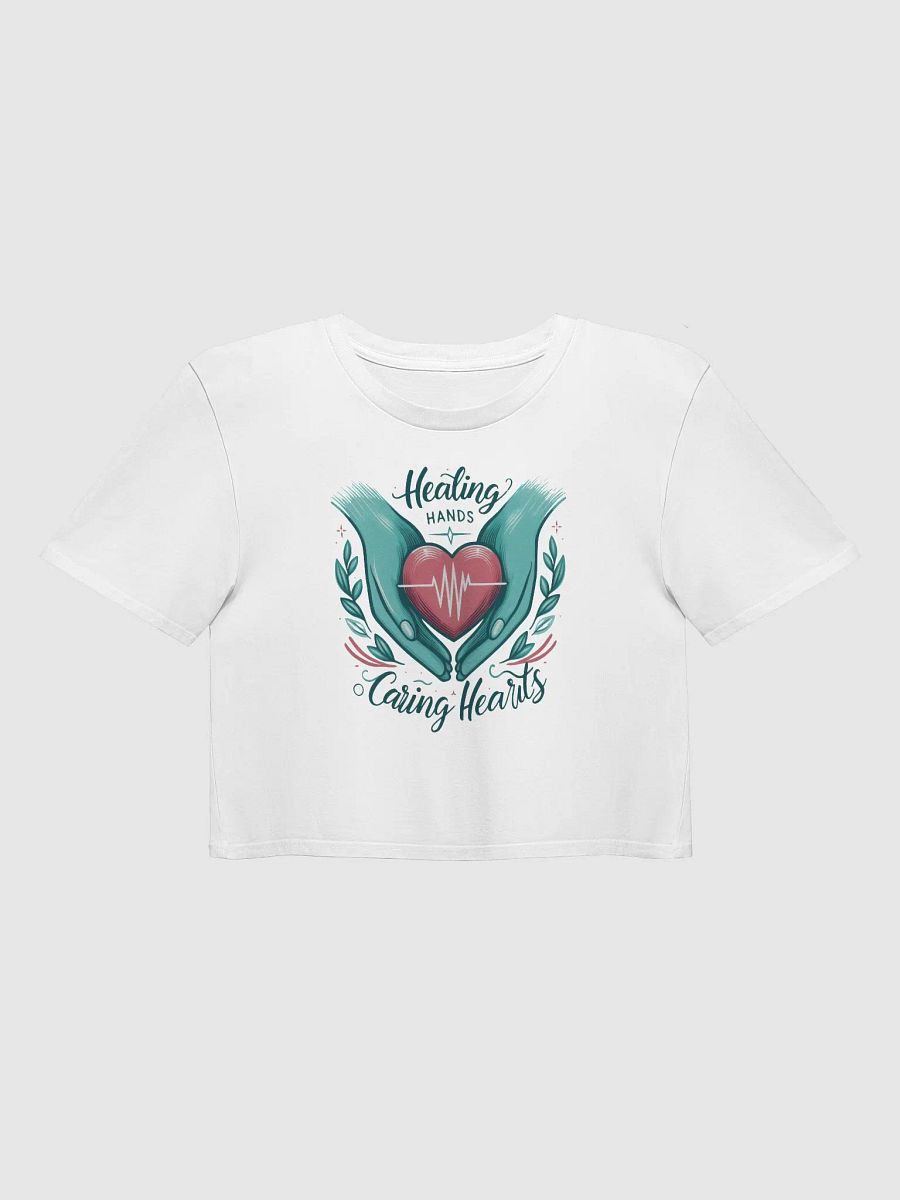Healing Hands & Caring Hearts Crop Top product image (1)