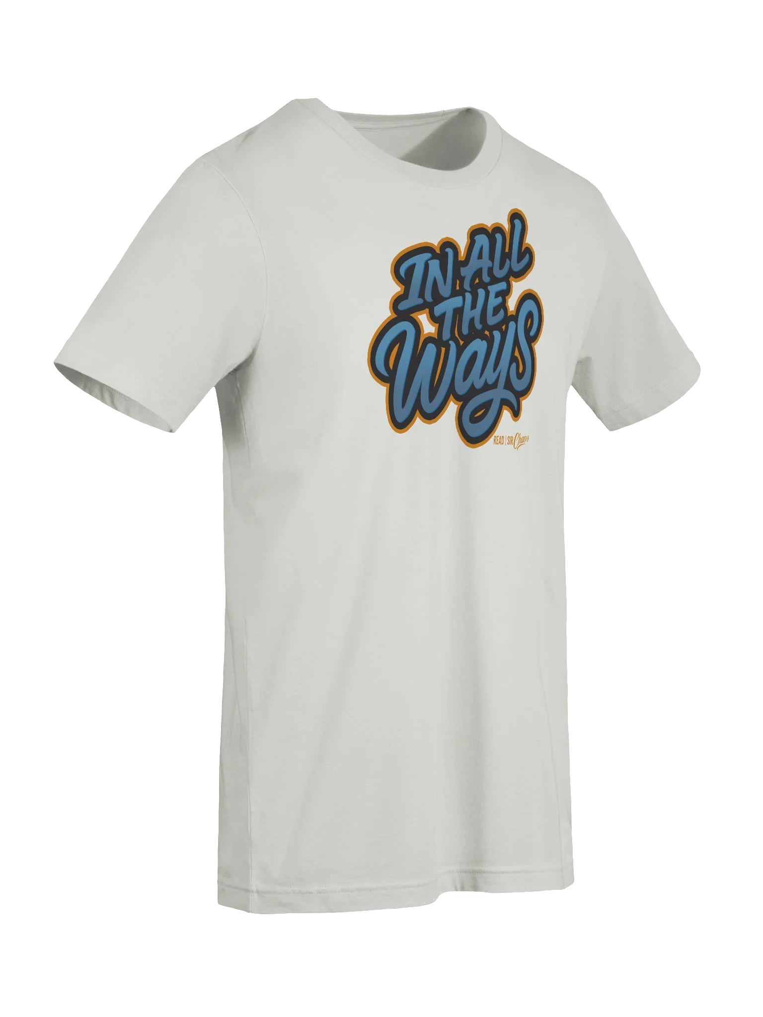 In All the Ways Tshirt (Blues and Orange Light) product image (9)