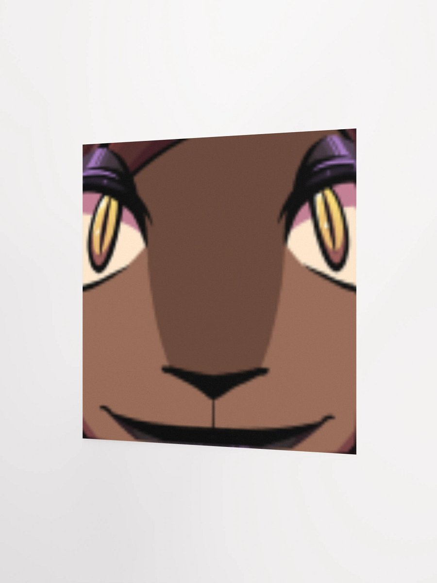 Art Print 12x12" - Van Emote Zoom Meme product image (3)