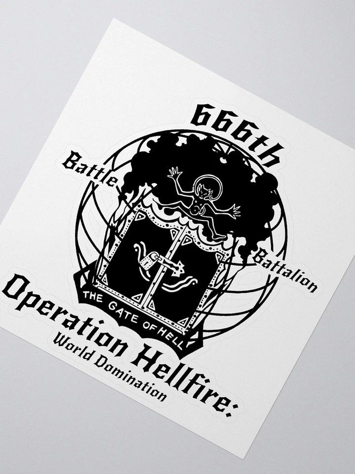 666th Battle Battalion (Sticker) product image (2)