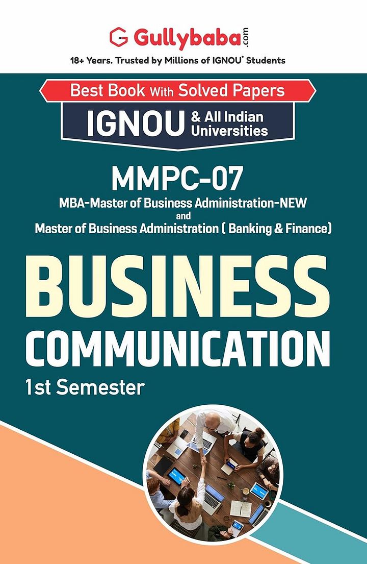 IGNOU MMPC-07 Business Communication product image (1)