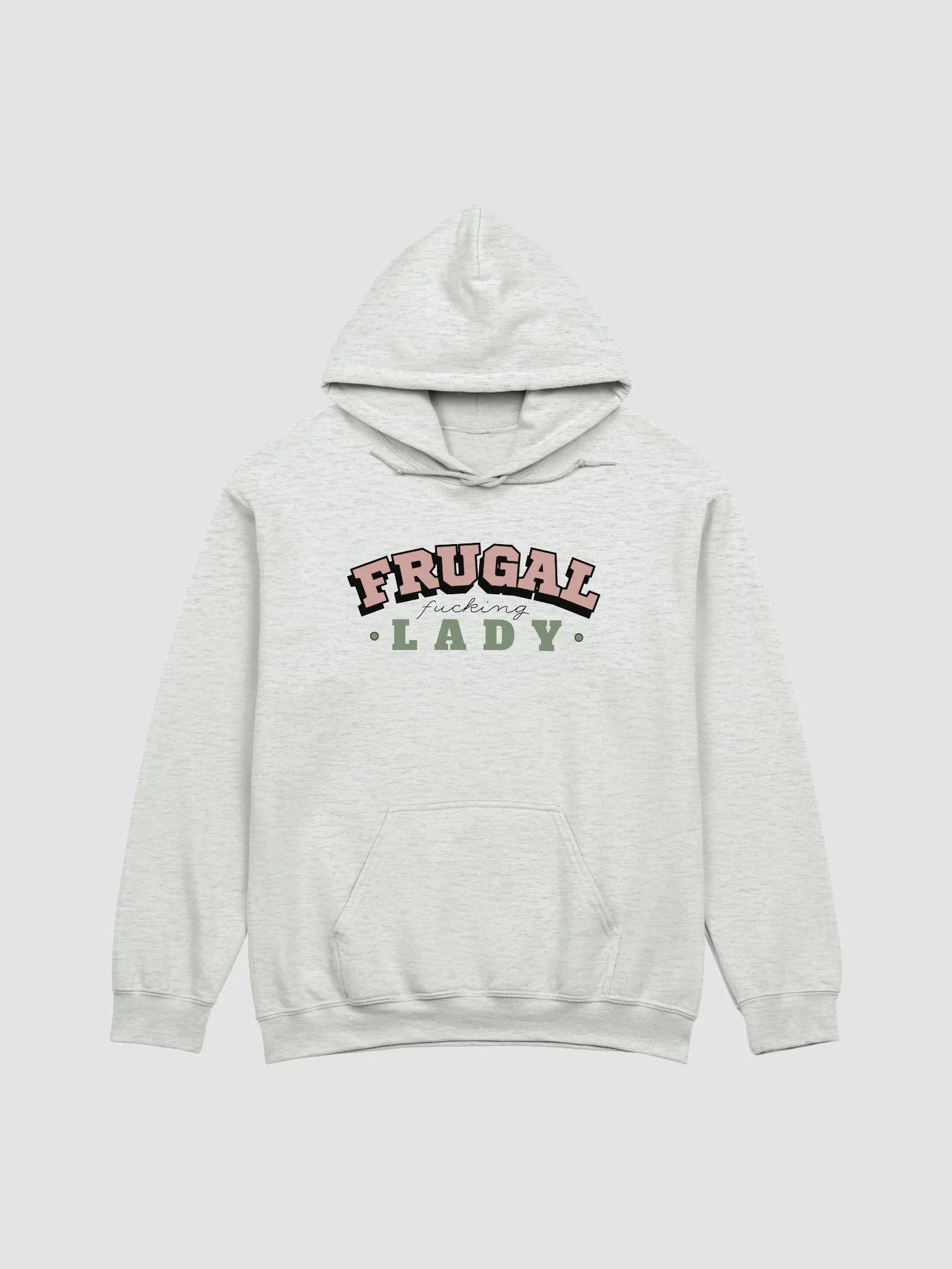 FRUGAL FUCKING LADY HOODIE product image (1)