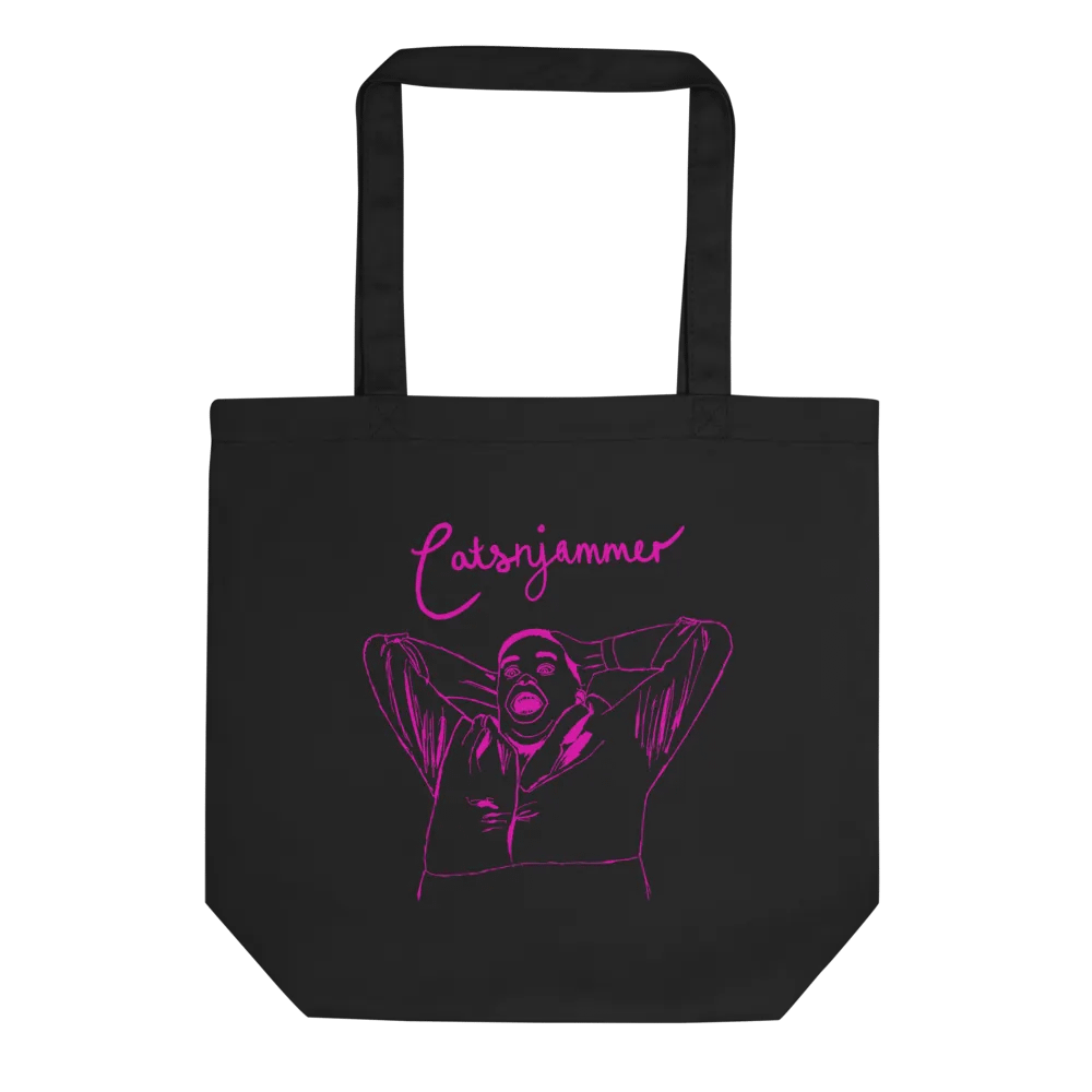 Catsnjammer Scream Tote Bag - Pink product image (1)