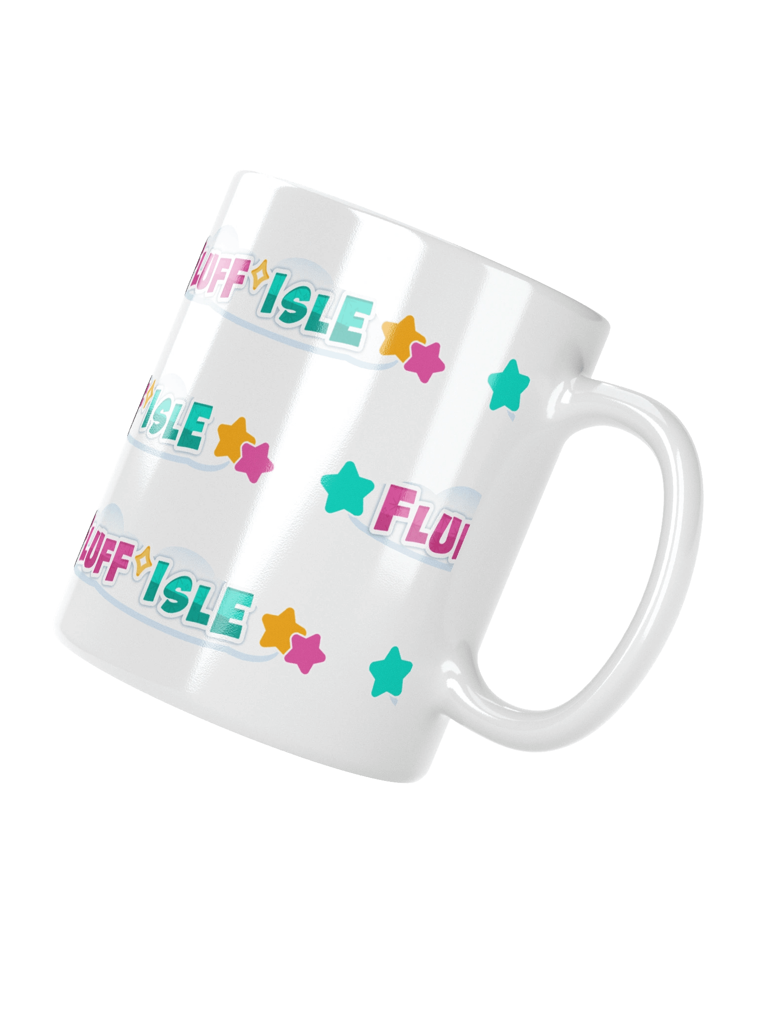 Fluff'isle multi logo Mug product image (3)