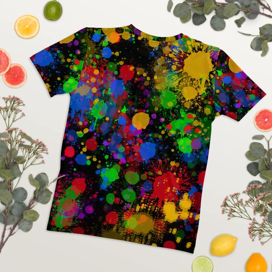 JokersVibe Graffiti Style Neck T-Shirt product image (5)