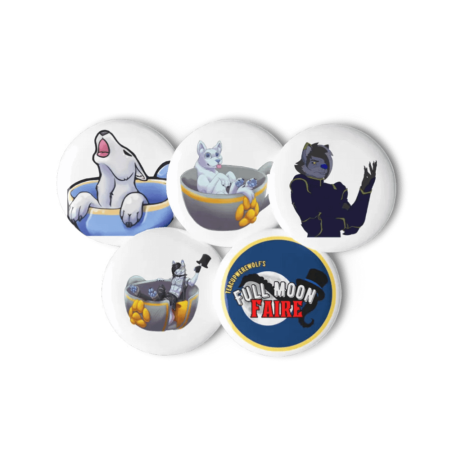 Full Moon Faire Pin Set product image (6)