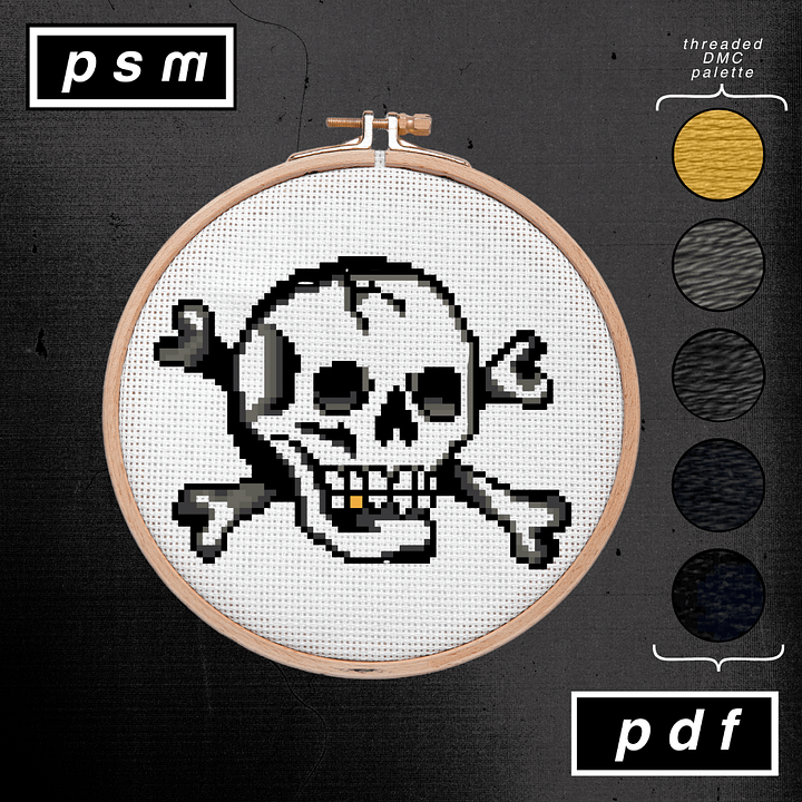 Skull and Bones Pattern product image (1)