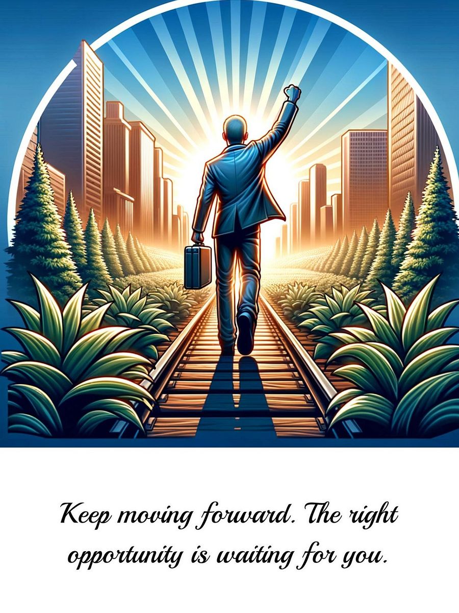Set of 6 printable motivational flyers to find a job product image (4)