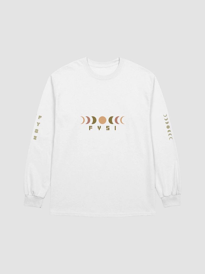 Crescent Moon Distortion Long Sleeve Shirt product image (1)