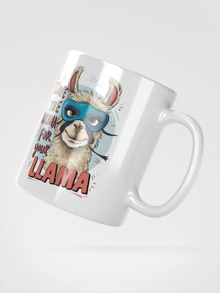 Drama-Llama Blue Mask Mug product image (3)