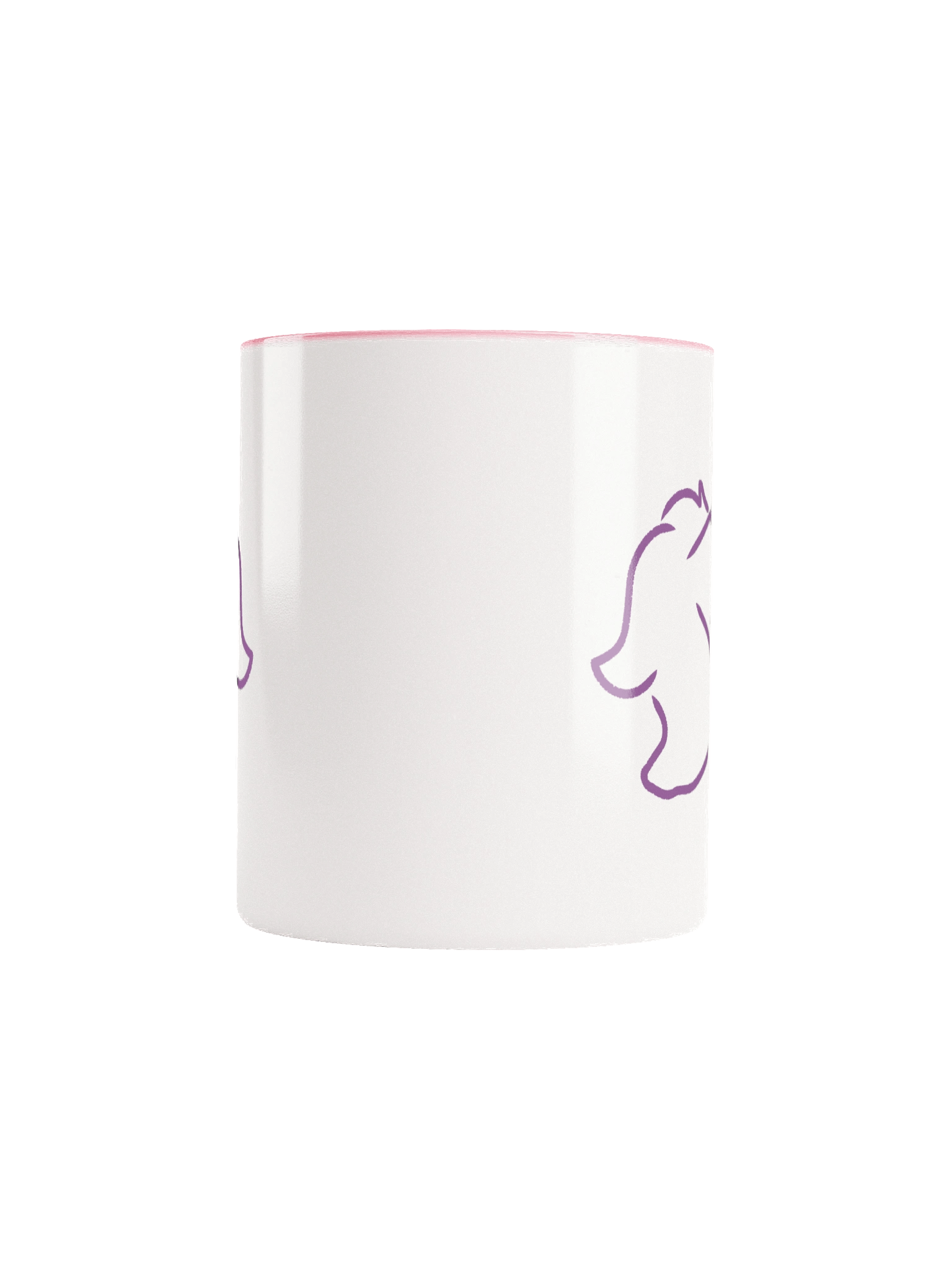 Rayne white & pink mug product image (5)