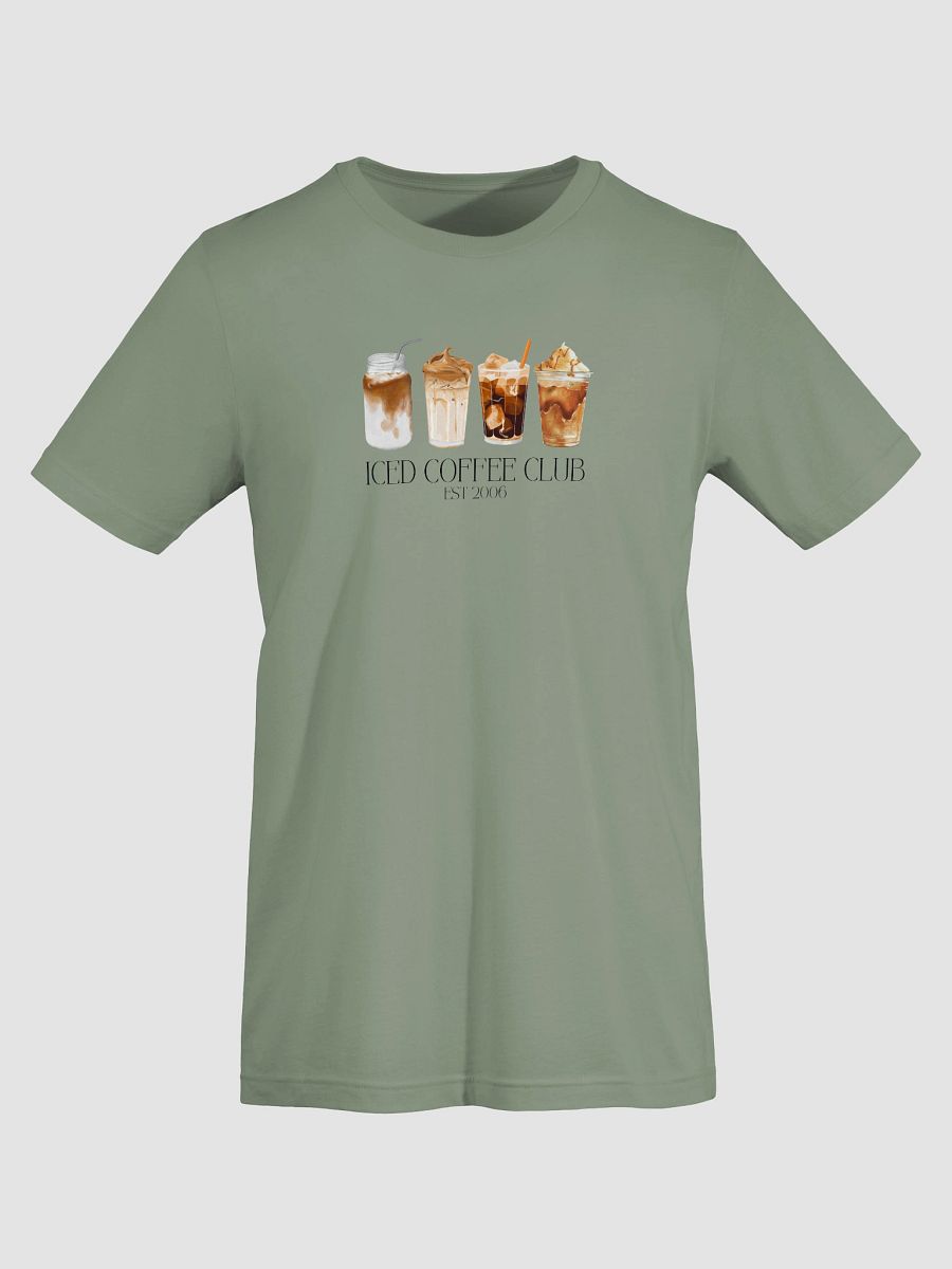 Iced Coffee Club Short Sleeve Unisex T-Shirt product image (72)