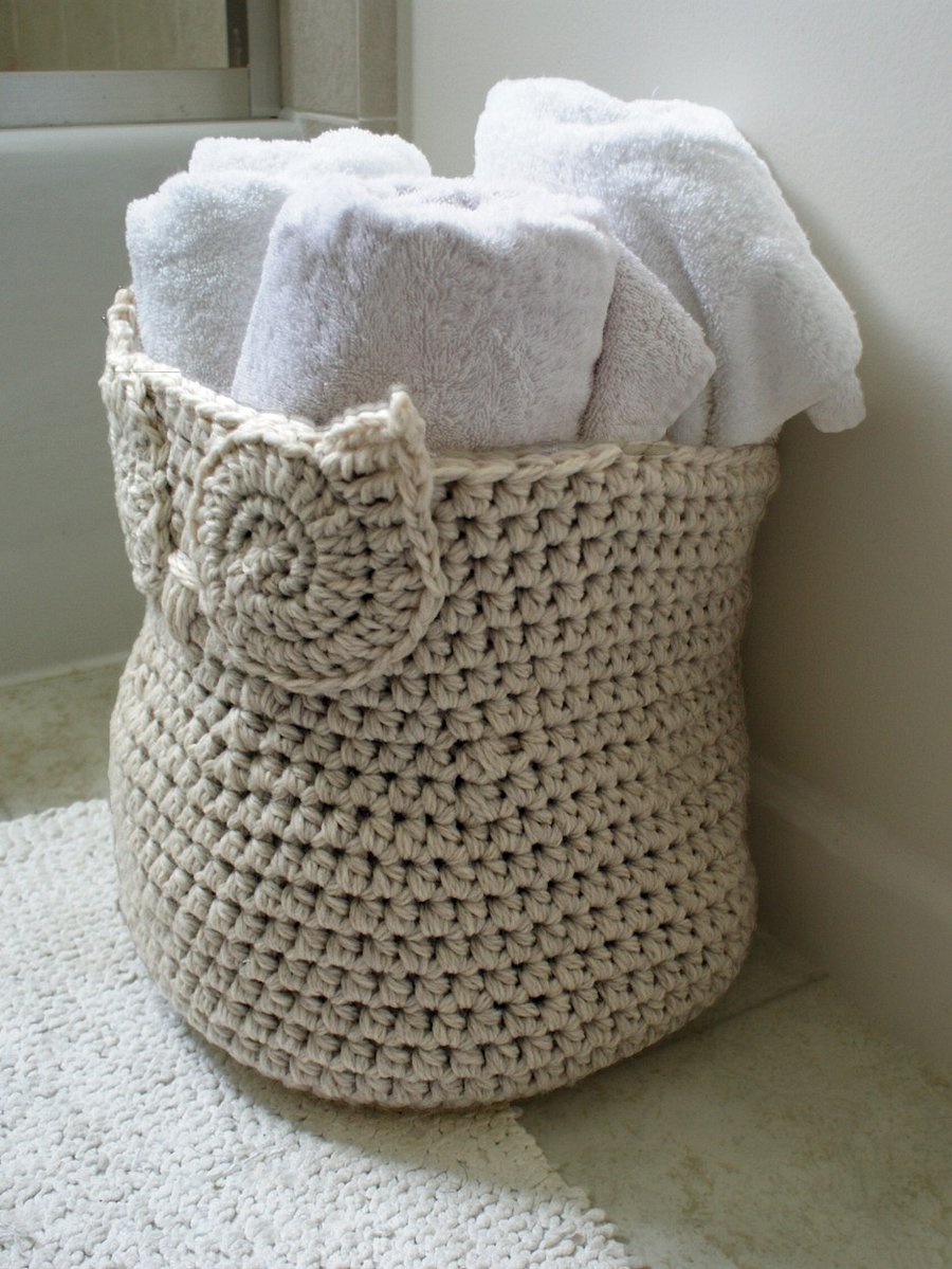 Owl Basket Crochet Basket product image (2)