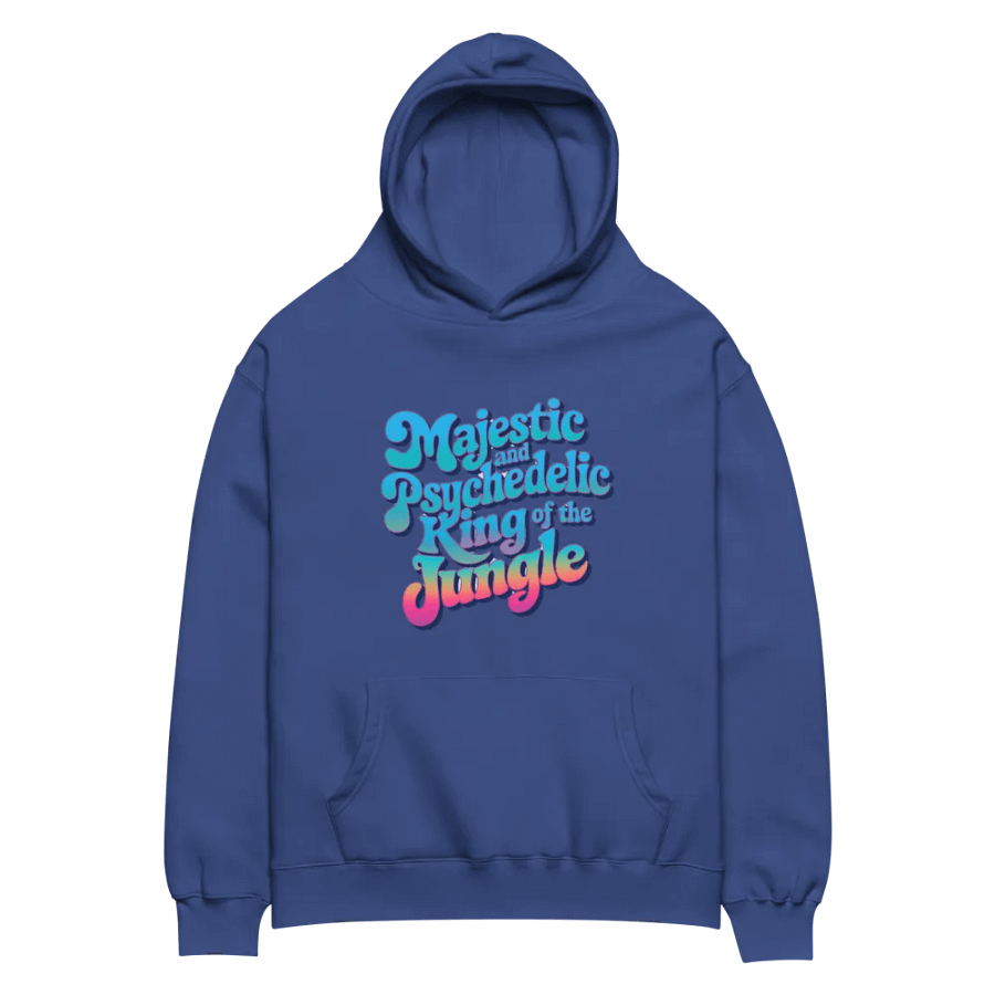 Psychedelic Jungle King Hoodie product image (4)