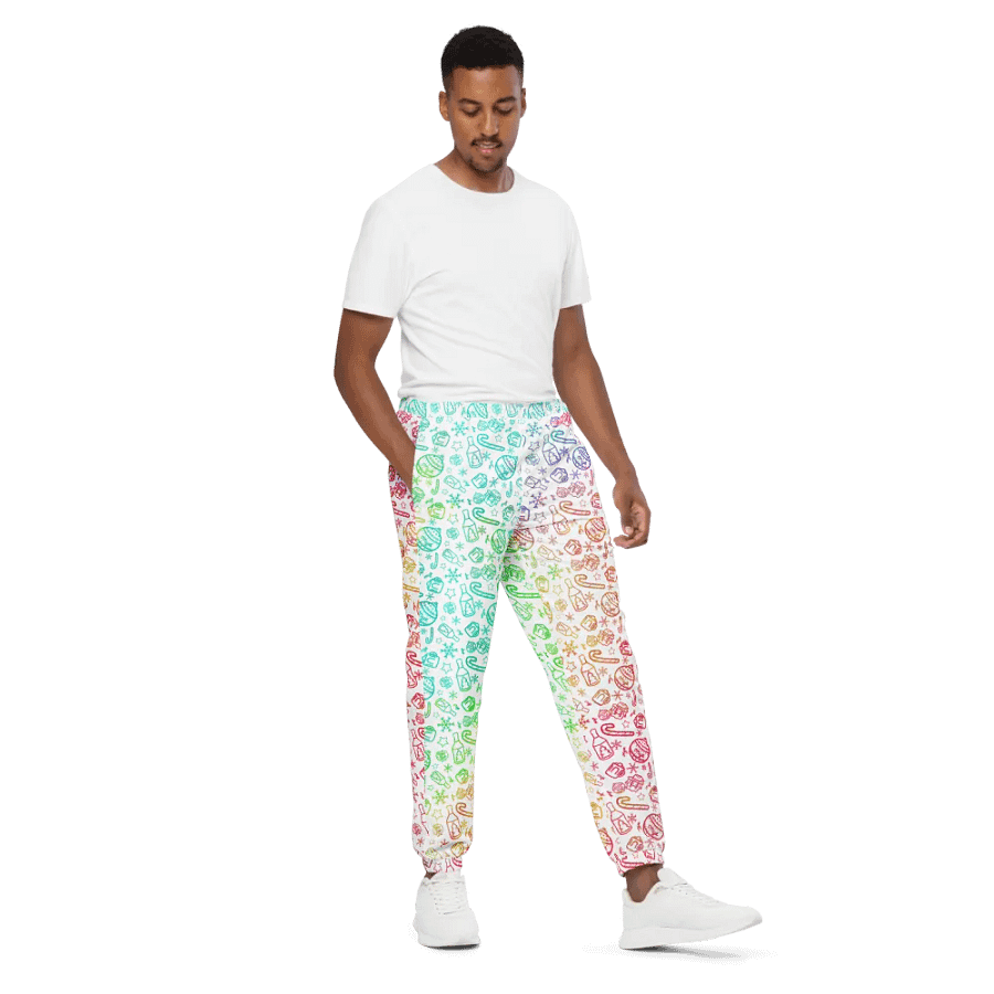 Limited Edition Christmas Rainbow Trackies product image (2)