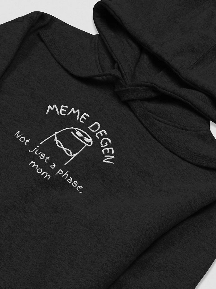 MEME DEGEN - Not just a phase, mom | Crypto funny meme Hoodie product image (2)